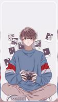 Anime Cool Boy Wallpaper capture d'écran 1