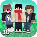 APK Boys Skins For Minecraft PE 3D