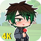 Gacha Cute Boy Wallpapers 4K-icoon