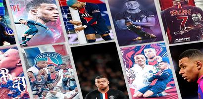 Kylian Mbappe Wallpapers 4K Affiche
