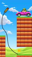Watermelon Draw Bridge Game screenshot 1