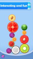 Watermelon Merge: Puzzle Game imagem de tela 1