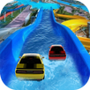 Waterpark Ride & Water Surfing Car Stunts & Slides APK