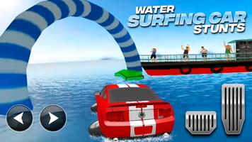 Water Surfing Car Stunts পোস্টার