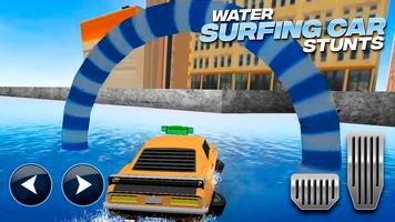 Water Surfing Car Stunts স্ক্রিনশট 1