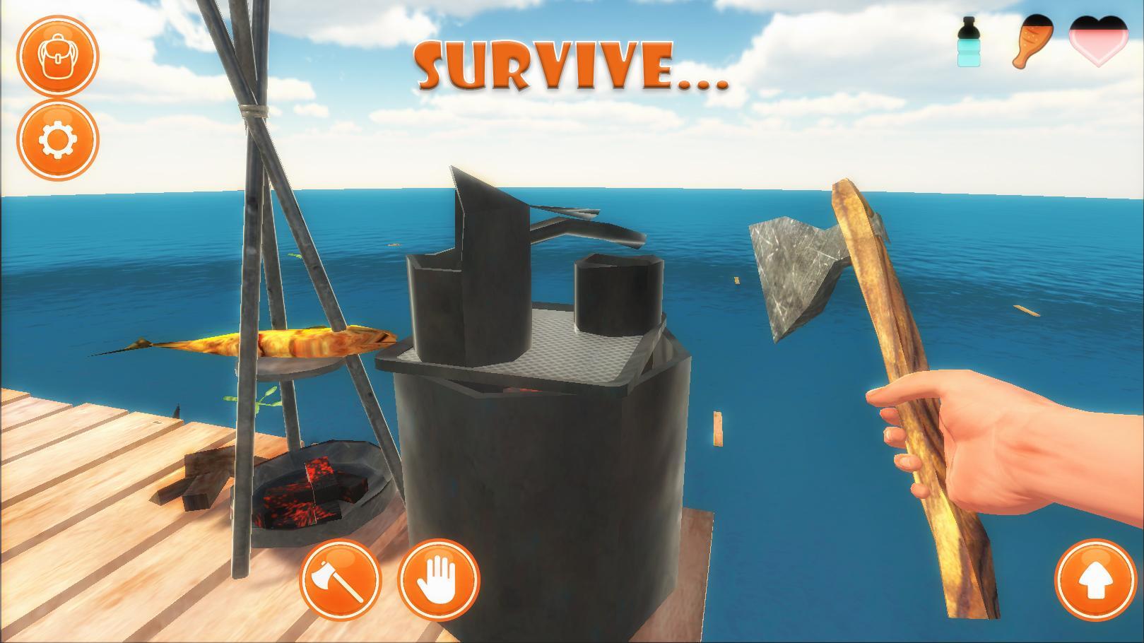 Raft Survival Simulator para Android - APK Baixar