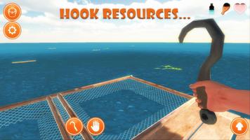 Raft Survival Simulator تصوير الشاشة 2