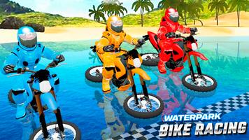 Waterpark Bike Racing capture d'écran 3