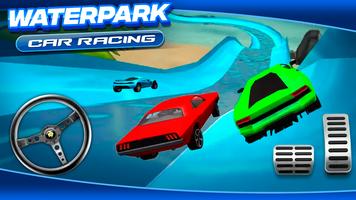 Waterpark Car Racing captura de pantalla 1