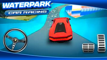 Waterpark Car Racing captura de pantalla 2