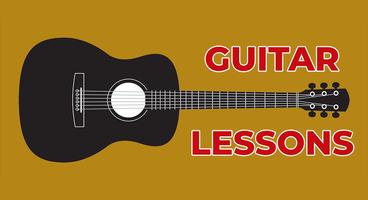 Cours de guitare Affiche