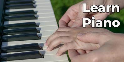 Piano lessons poster