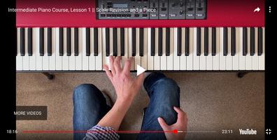 Piano lessons screenshot 1