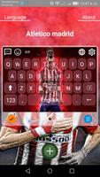 Teclado del Atletico de Madrid تصوير الشاشة 2