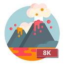 Volcán Fondos de pantalla 8K APK