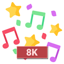 Música Fondos de pantalla 8K APK