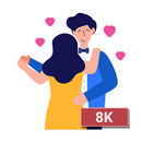 Romántica Fondos de pantalla APK