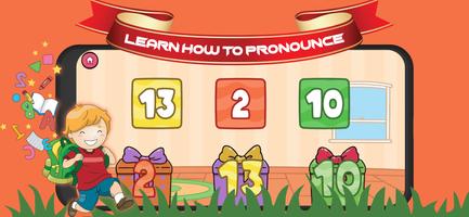 Poster Learn 123 - American Accent