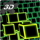 Neon Cube Cells 2 3D Live Wall APK