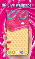 Chocolate Waffle Wallpaper poster