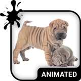 Cute Puppies Wallpaper Theme Zeichen
