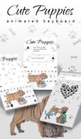 Cute Puppies Wallpaper Theme Poster