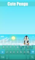 Cute Pengu Wallpaper Theme captura de pantalla 1