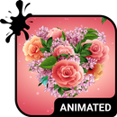 Bouquet Animated Keyboard + Live Wallpaper aplikacja