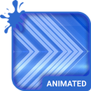 Blue Live Wallpaper + Keyboard APK