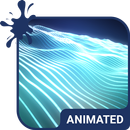 Abstract Blue Keyboard Theme APK