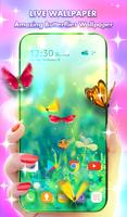 Butterfly Live Wallpaper Theme capture d'écran 1