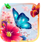Butterflies Keyboard Wallpaper-icoon