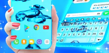 Bubbly Water Wallpaper Theme