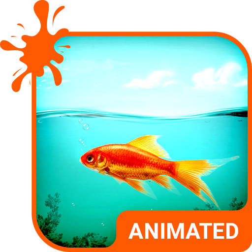 Golden Fish HD Wallpaper Theme