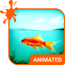 Golden Fish HD Wallpaper Theme APK