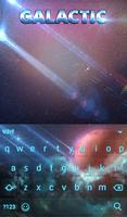 Galactic Keyboard & Wallpaper ảnh chụp màn hình 1