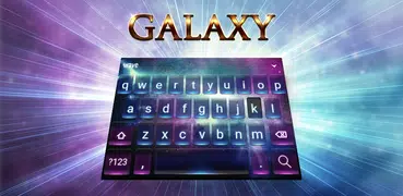 Galaxy Animated Keyboard