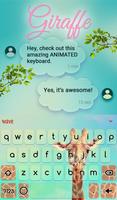 Giraffe Keyboard & Wallpaper ảnh chụp màn hình 2