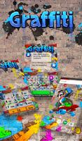 Graffiti Animated Keyboard Affiche