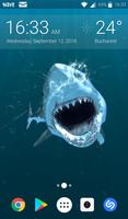 Shark Attack Live Wallpaper HD ภาพหน้าจอ 1