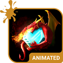 Dragons Keyboard + Wallpaper APK