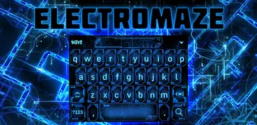 Electro Maze Animated Keyboard