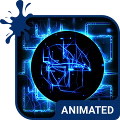 Скачать Electro Maze Animated Keyboard APK