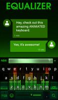 Equalizer Animated Keyboard capture d'écran 2