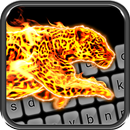 Cheetah Fire Keyboard Theme-APK