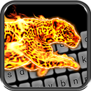 Cheetah Fire Keyboard Theme APK