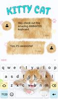 Kitty Cat Keyboard & Wallpaper ảnh chụp màn hình 2