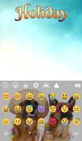 Holiday Keyboard & Wallpaper ảnh chụp màn hình 3