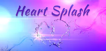 Heart Splash Animated Keyboard