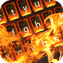 APK Burning Keyboard Wallpaper HD